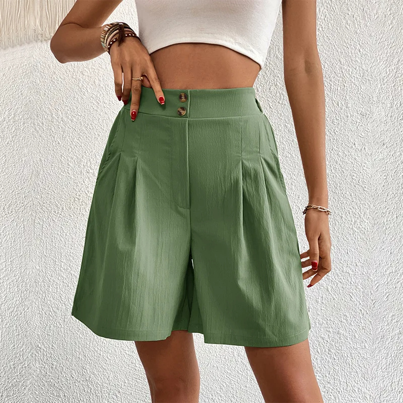 Solea Pleated Shorts