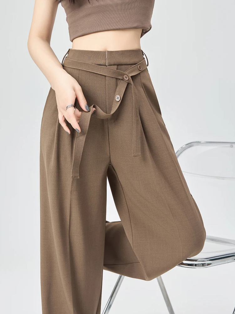 Avenue High-Waist Trousers