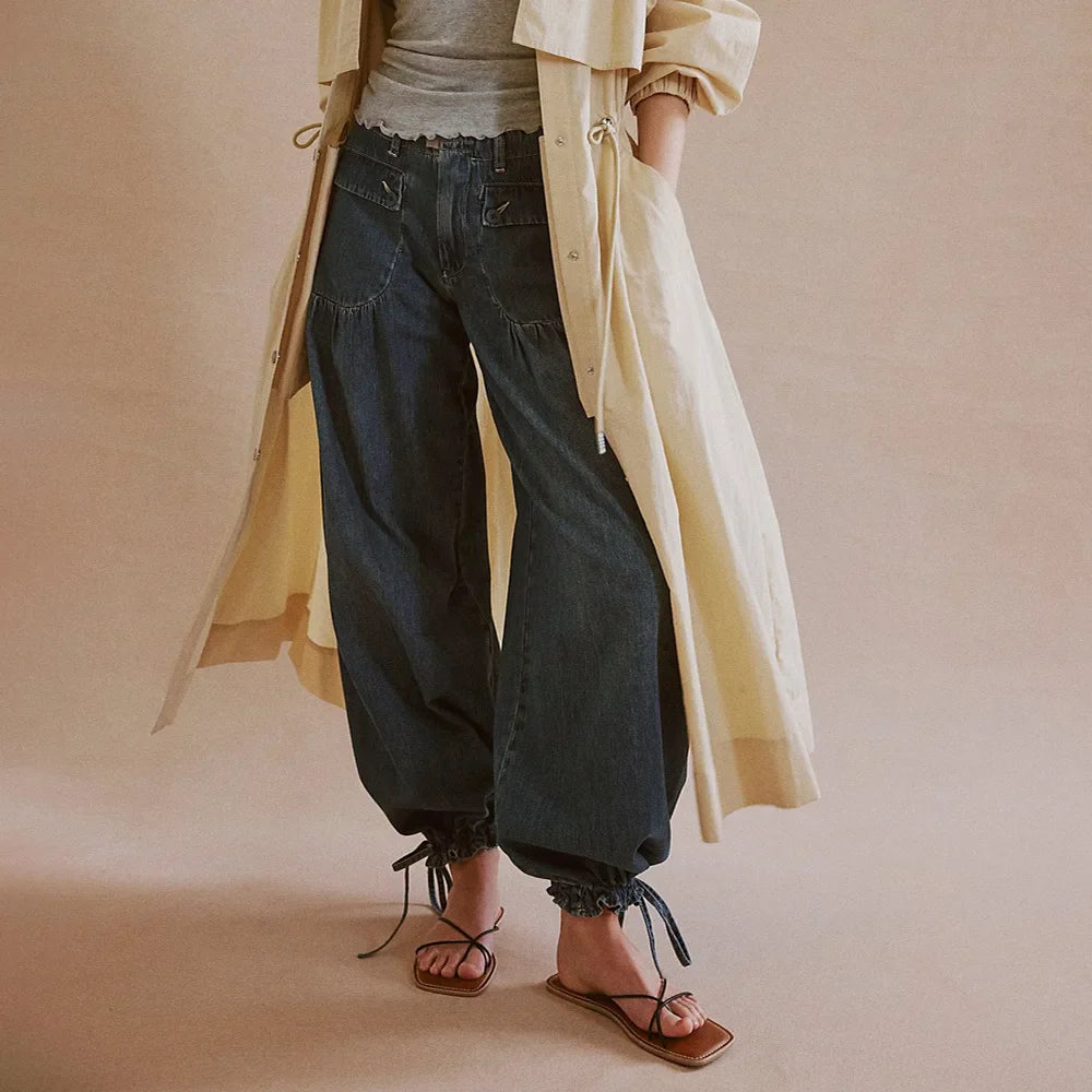 Isla Boho Barrel Jeans