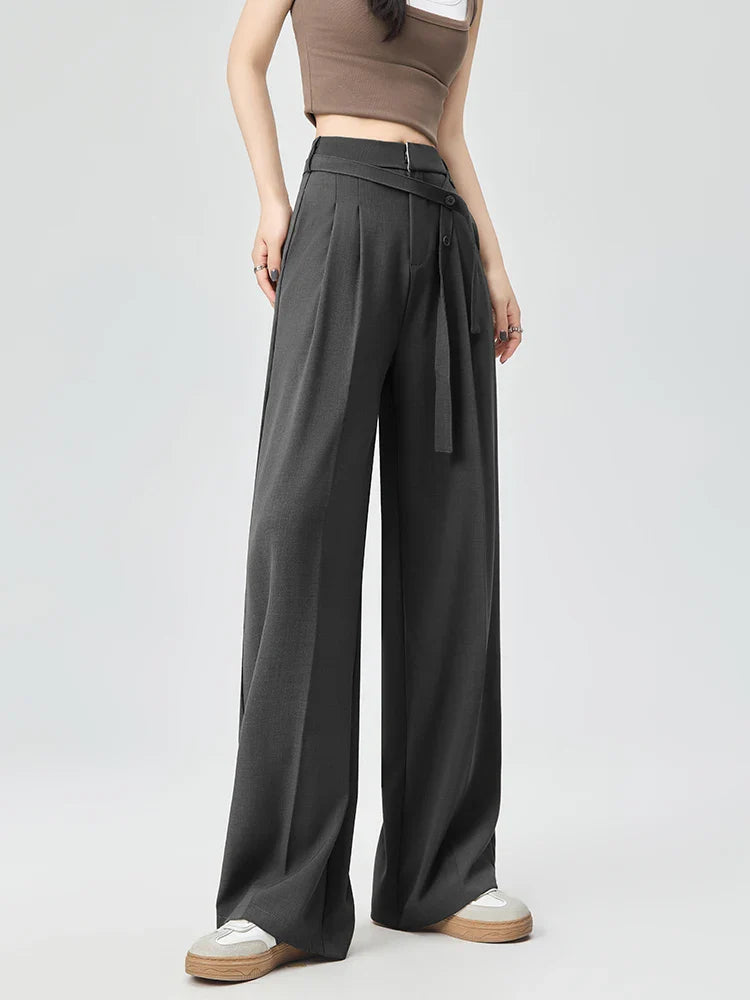 Avenue High-Waist Trousers