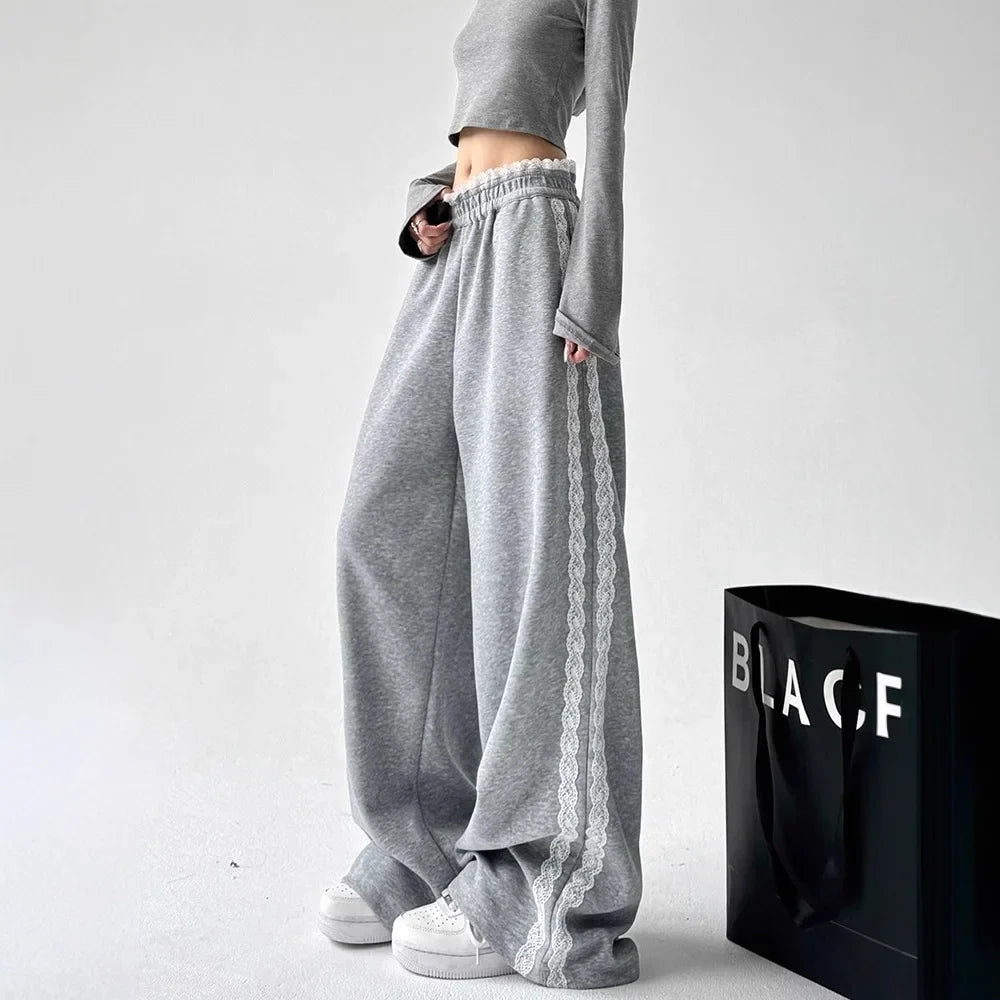 Misty Lace Sweatpants