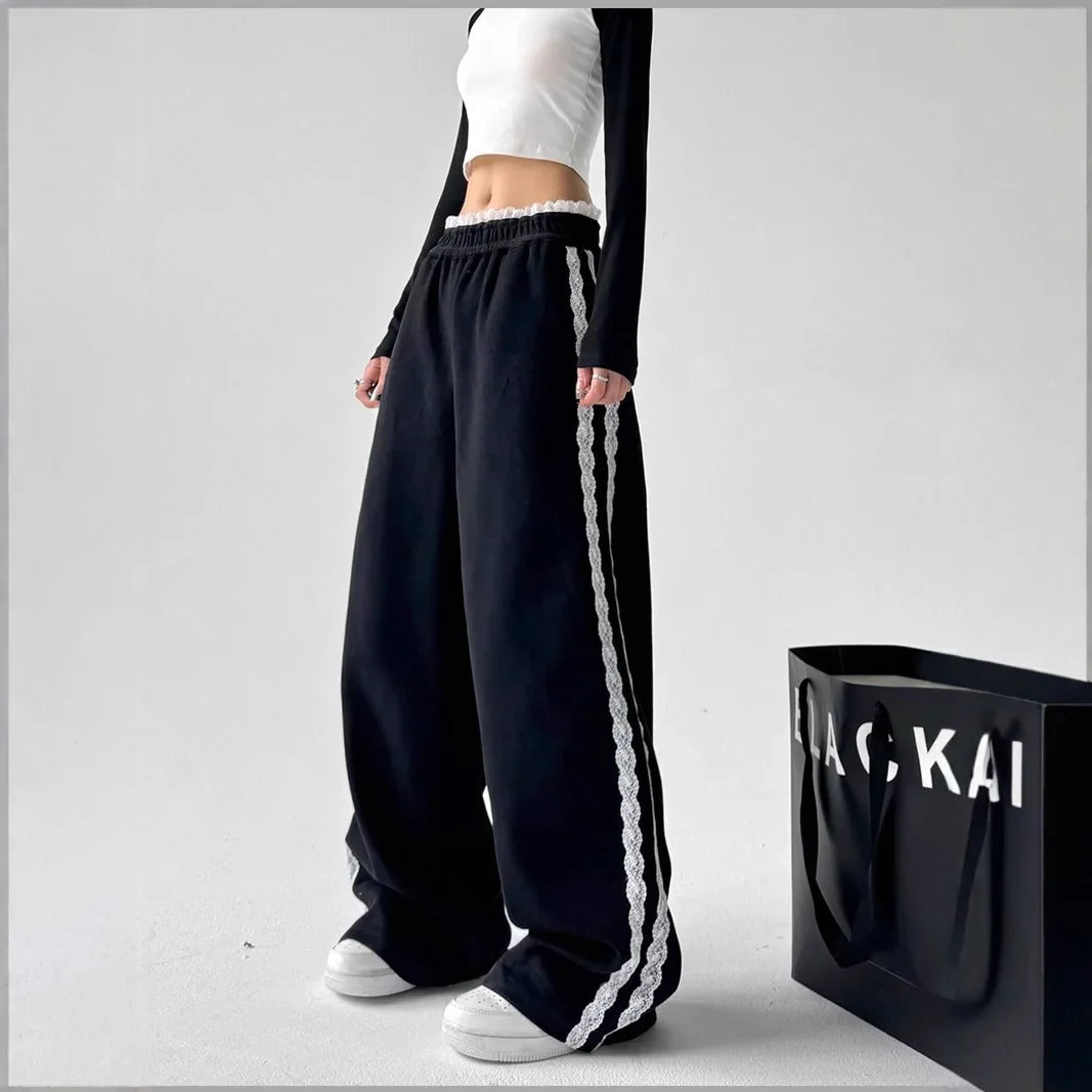 Misty Lace Sweatpants