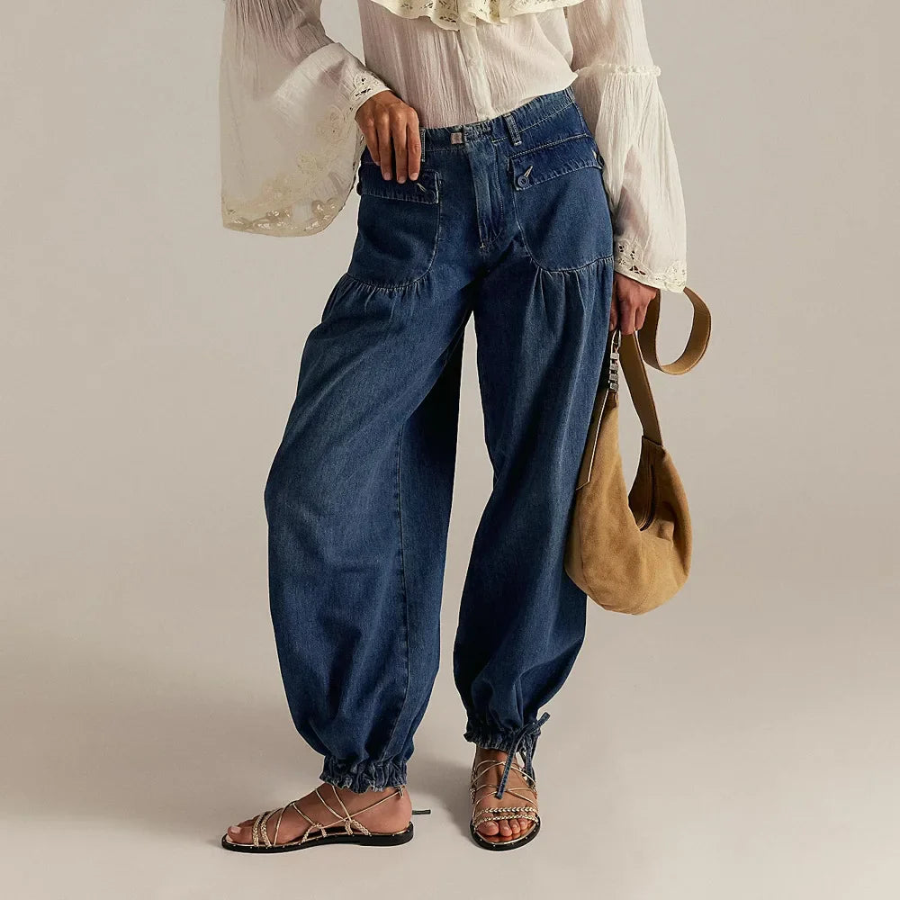 Isla Boho Barrel Jeans